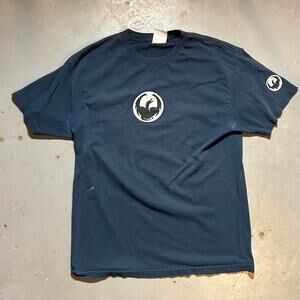 Y2k navy dragon sunglasses tee